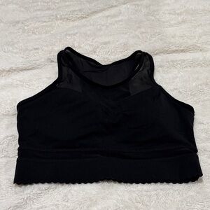 ZYIA Black Activewear Top
